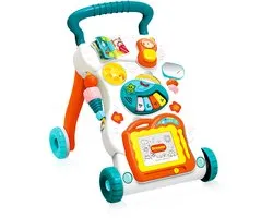 Velox Goods VL-510 Baby Loopwagen - Educatieve wiplooptrainer vanaf 9 maanden