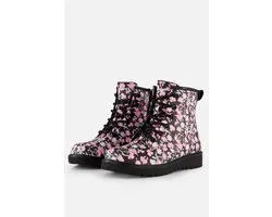 Skechers GRAVLEN-PRETTY PUNK Bottes pour fille - Noir
