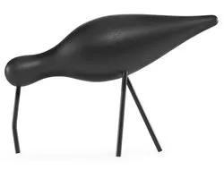 Normann Copenhagen Shorebird Vogel Decoratie Large Black/black