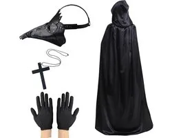 Masque de médecin de la peste, masque d'oiseau steampunk, costume d'Halloween pour hommes, gothique, cosplay, Halloween, fête, carnaval, pour adultes