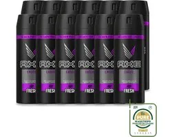 12 x Axe - Deodorant Bodyspray - 48hrs Fresh - Excite - 150 ml - Wasstrips - Axe Excite - Deodorant Bodyspray - Geur - Lichaamsgeur Bescherming - Langdurige Bescherming