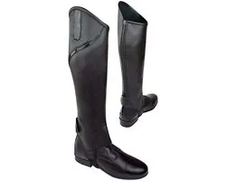 Norton Equestrian Tendance Halve Chaps Zwart XL