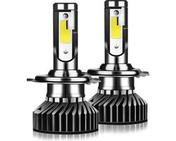 H4 led 8000K Wit Dimlicht - Koplampen (set)