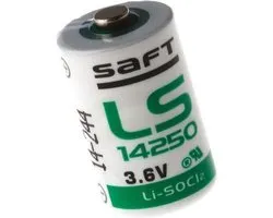 Saft LS14250 - TL2150 - 1/2 AA 3,6V Lithium Batterij