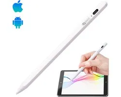 Stylet 2 en 1 Smath Luxe pour iPad et Android, anti-reflet de la paume, Wit