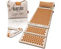 Professionele Spijkermat – Acupressuurmat – Shakti Mat Original – Floowe – Met Spijkerkussen – Hoge Kwaliteit – XXL Set – Draagtas – 10.000 Drukpunten