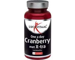 Lucovitaal Cranberry met X-tra Lactobacillus 30 capsules