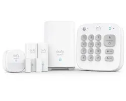 Eufy 5-Piece Alarm Kit - Compleet Beveiligingssysteem - Keypad - Bewegingssensor - 2 Raam-/deursensoren