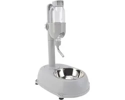 Staande Water Dispenser voor Huisdieren - 500 ml - Verstelbare Hoogte - Geen Druppel - Kat en Hond - Voerbak huisdier