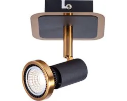 XZIBIT 1L GU10 LED 5W dim Y. noir / bronze