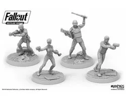 Fallout : Wasteland Warfare - Survivants : Personnel de l'Abri - Extension - Modiphius Divertissement