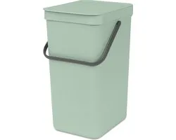 Brabantia Sort & Go poubelle 16 litres - Jade Green