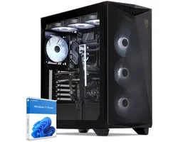 Sedatech Pro Gaming PC Waterkoeling ATX ARGB • AMD Ryzen 7 9700X 8x 3.8GHz • Geforce RTX 5080 • 32Gb DDR5 • 2Tb SSD M.2 • WiFi • Bluetooth, USB C • Windows 11 • Desktop computer