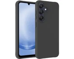 Coque compatible avec Samsung A26, coque en Siliconen , coque compatible avec Samsung Galaxy A26, coque Zwart
