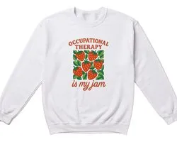 Occupational Therapy Sweater – Occupational Therapy is my jam – Therapie Outfit – Unisex Sweater voor Dames & Heren – Leuk Cadeau voor Therapeuten