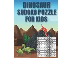 Dinosaur Sudoko Puzzle for Kids