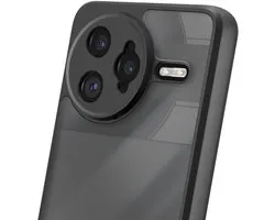 Coque Avizar pour Poco F7 Ultra , antichoc, Protection -traces de doigts, Ultra rigide, noire transparente