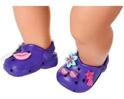 ZAPF CREATION – BABY born 43 cm – badschoenen – Crocs-stijl – pins