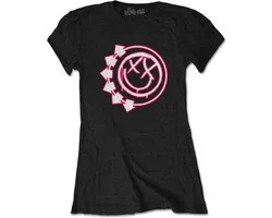 Blink182 - Six Arrow Smile Dames T-shirt - L - Zwart