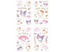 Sakami Merchandise Sanrio Sticker Pack Hello Kitty & Friends Pastel Vivid Patches & Stickers