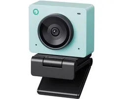 OBSBOT Meet 2 Aurora Green - 4K Webcam Voor PC - Met 1/2" Sensor - AI-Framing & Autofocus