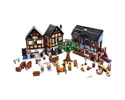 LEGO Castle Middeleeuwse Dorpsmarkt - 10193