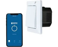 Unitec WLAN Smart Schakelaar Set Module WiFi Lichtschakelaar voor Alexa Google Tuya