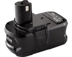 Voltière Vervangende 5 ah Accu Geschikt voor 18v Ryobi Apparatuur - 5000 mAh Batterij met LED identificatie - RB18L50