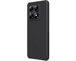 Nillkin Super Frosted Shield Case adapté pour Xiaomi 14T Pro | Couverture verso | Noir