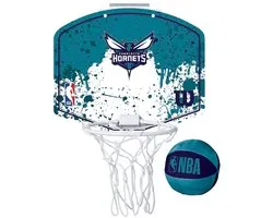 Wilson Team Mini Hoop Nba Hornets Set Met Bal En Mini-basket Veelkleurig