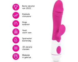 Eldur® Tarzan Vibrator - 30 Standen - Stil & Discreet - Seksspeeltjes - Vibrators voor Vrouwen - Clitoris & G-spot Stimulator - Dildo - Sex Toys