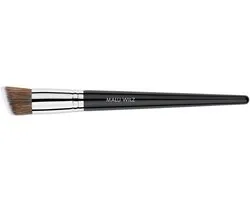 Malu Wilz foundation brush - make-up blender borstel - afgeschuinde borstel - voor vloeibare, crème en poeder fondation