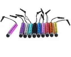 10x Mini Stylus (Set) met Soft Tip-top en 3.5mm stof plug ON044
