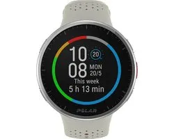 Polar Pacer Pro, montre GPS 45 mm, blanc