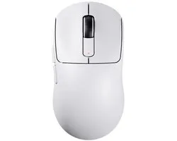 ATTACK SHARK X3 - Lichtgewicht Gaming Muis - PAW 3395 Sensor - 49g Superlight - BT + 2.4G Draadloos + Bedraad - 26.000 DPI - 200u Accu - Wit