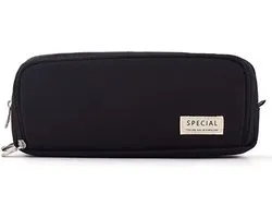 Scoby - School Etui - Luxe Etui - Pennenzak - Pencil Case - Zwart