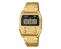 Casio Casio Collection Vintage A1100G-5EF Horloge - Staal - Goudkleurig - Ø 37.5 mm