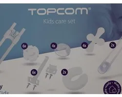 Topcom Sécurité enfant - Enfant - Sécurité - Serrures de Serrures de sécurité - Verrouillage enfant - Sécurité Kids de la maison - Lot de 25 - Set de puériculture - protections d'angle - s