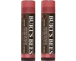 BURT'S BEES - Baume à lèvres teinté Hibiscus - Lot de 2