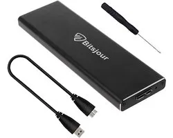 Merkloze SSD Behuizing voor MacBook Air 2012 - USB 3.0