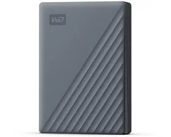 Western Digital My Passport - Disque dur externe - USB-C - Grijs - 6 To