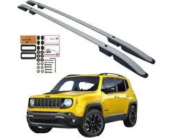 Barres de toit pour Jeep RENEGADE SUV 2014 - Aluminium durable et massif