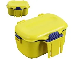 Wormbox Aas Houder - Viskoffer Organizer - Levend Aas Bewaren - Geïsoleerd Klimaatbeheer - 15.2 x 12.1 x 8.6 cm
