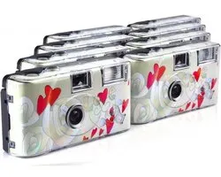 Wegwerpcamera met Flits voor 27 Foto's (8 Stuks)