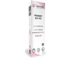 QuantivaDx Zwangerschapstest - 2 Zelftesten - hCG Detectie in Urine