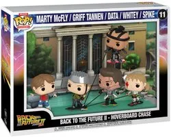 Back To The Future POP Moments Deluxe Vinyl Figures 5-Pack Hoverboard