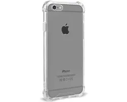 Transparant Hoesje Siliconen Backcover Shockproof Met Verstevigde Randen - Geschikt geschikt geschikt voor Apple Iphone 6 Plus \ 6S Plus
