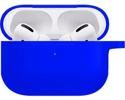 Coque adaptée à la coque AirPods Pro 2 Coque en Siliconen - Coque adaptée à la coque AirPods Pro 2 - Blauw
