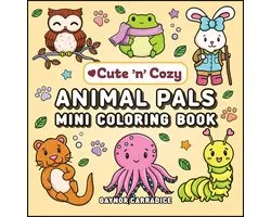 Cute and Cozy- Animal Pals Mini Coloring Book