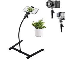 Foto Kopiëren Pico Projector Stand Verstelbare Onderwijs Online Stand Flexibele Pijp Mount voor Live Streaming Online Video Bakken Crafting Demo en Draw Recording